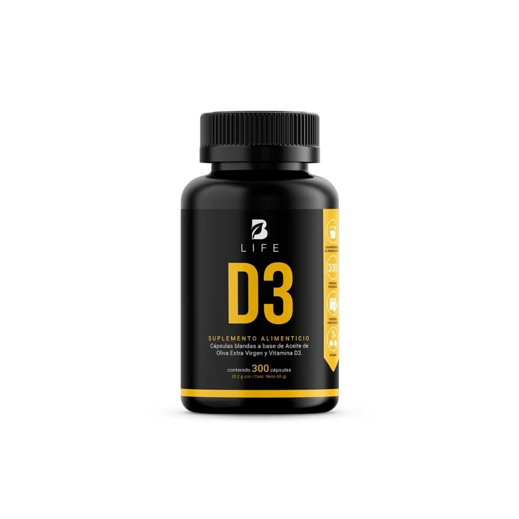 B-LIFE VITAMINA D3 B-LIFE 300CAPS