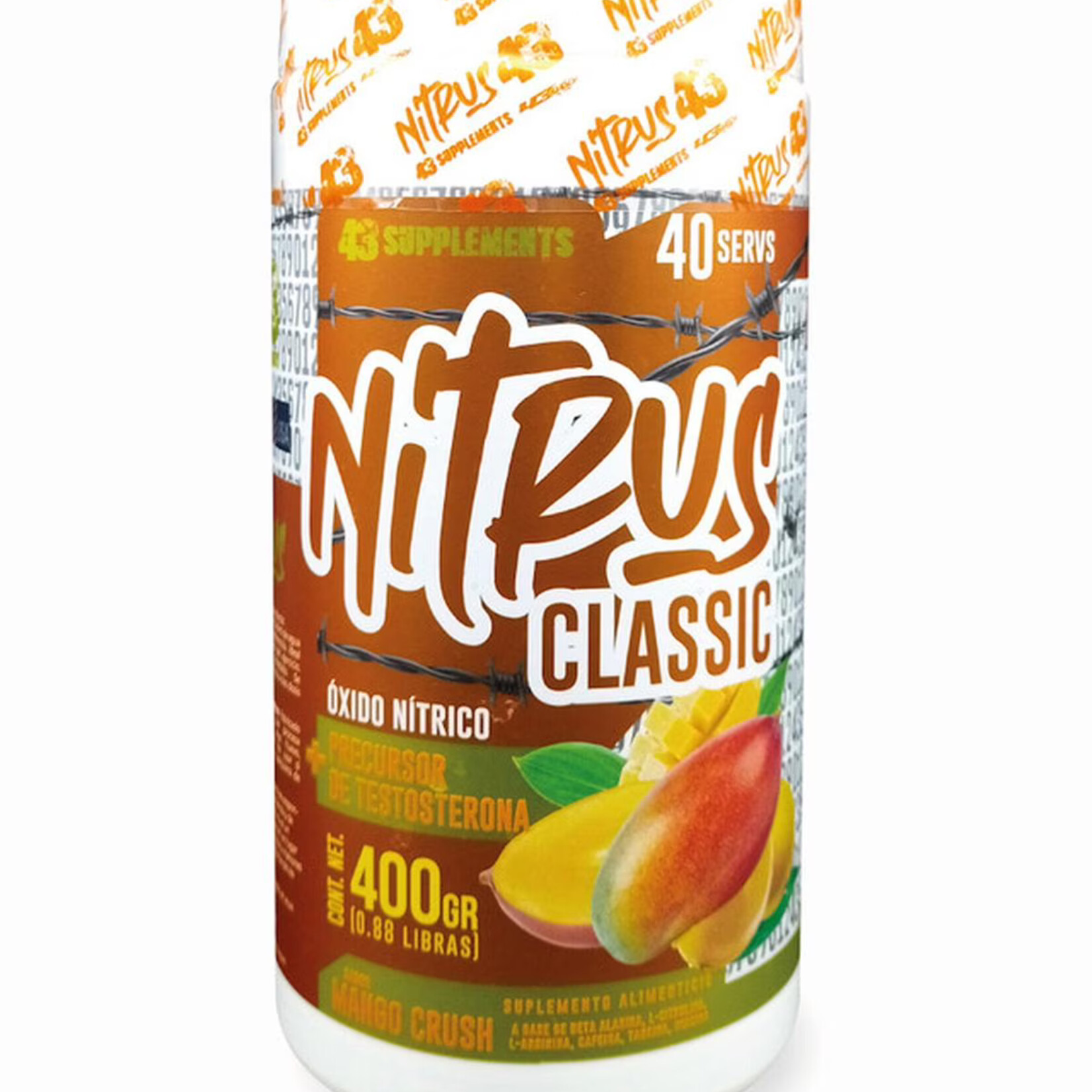 43 SUPPLEMENTS NITRUS CLASSIC 43 SUPPLEMENTS 40SV