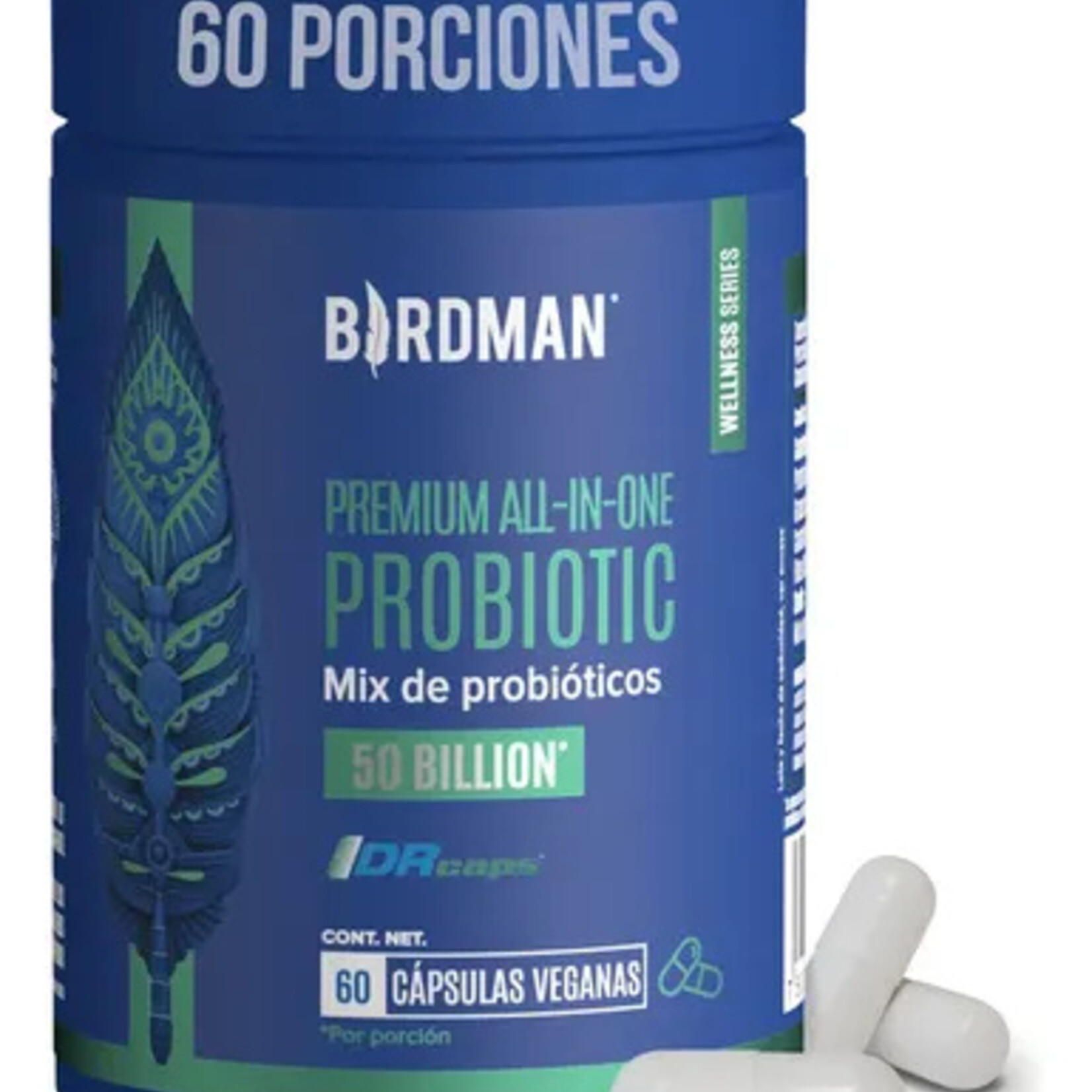BIRDMAN PREMIUM PROBIOTIC BLEND BIRDMAN 60CAPS