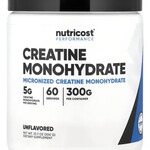 NUTRICOST CREATINA MONOHIDRATADA 300GR 60SV NUTRICOST