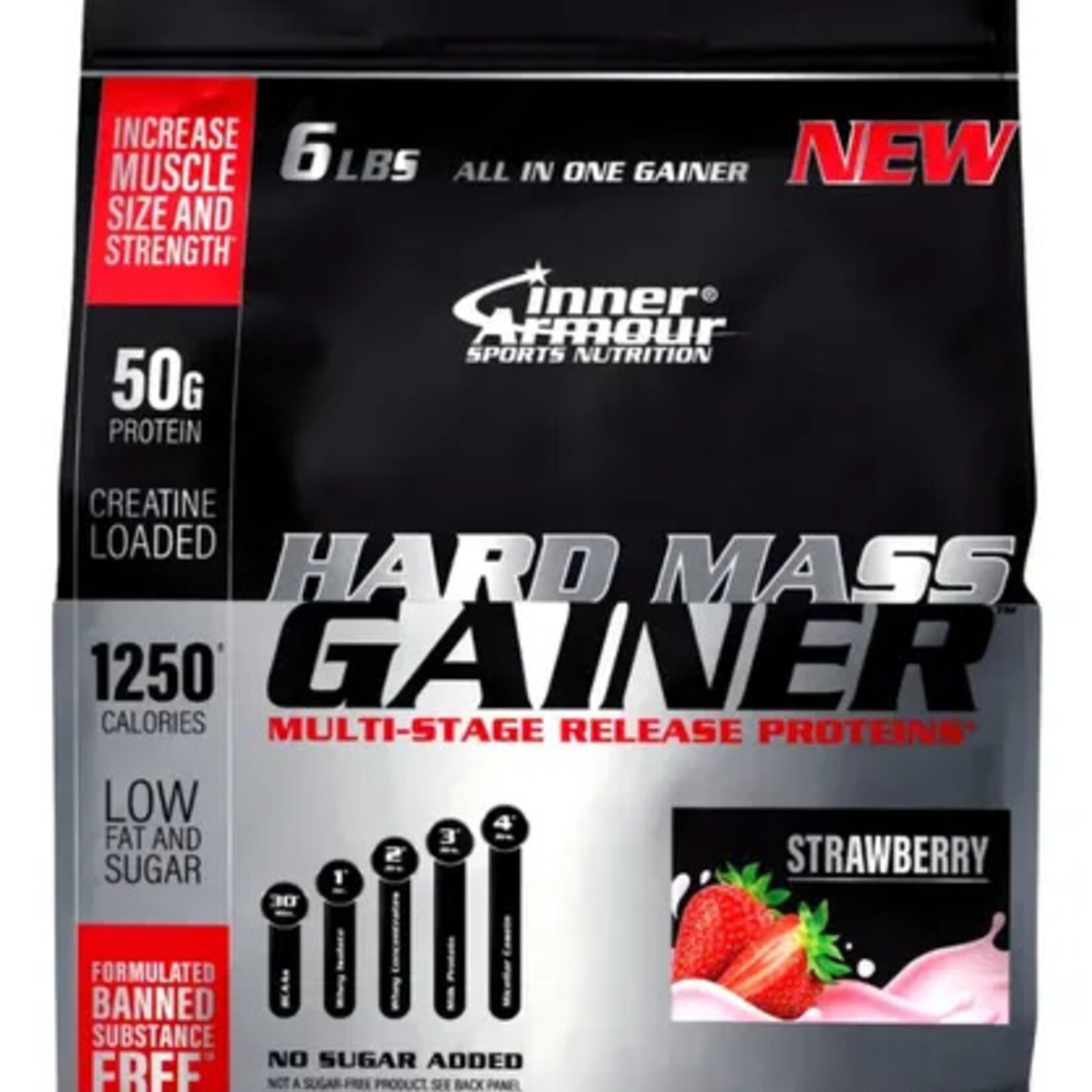 INNER ARMOUR HARD MASS GAINER 6LB INNER ARMOUR