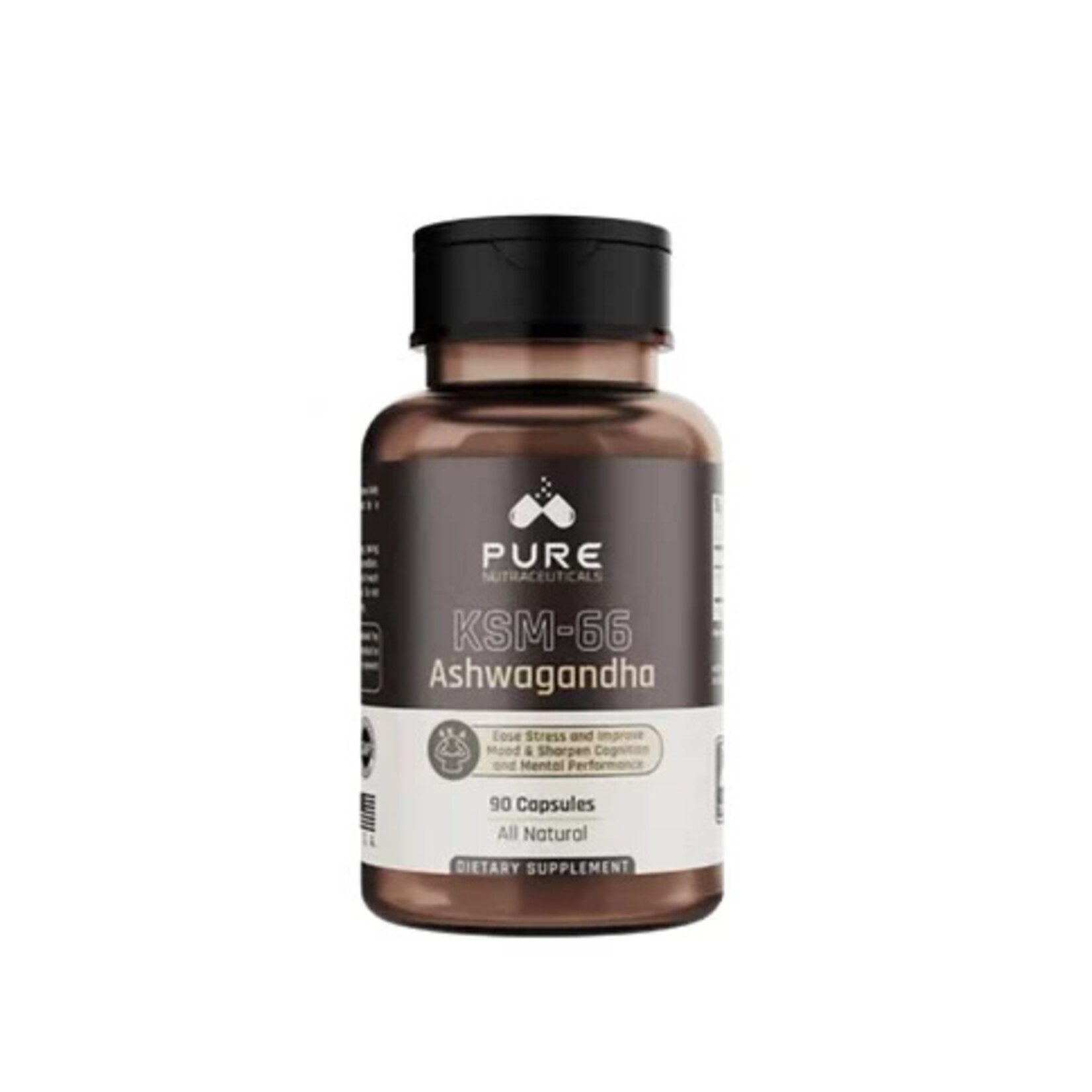 PURE NUTRACEUTICAL ASHWAGANDHA KSM66 PURE NUTRACEUTICAL 600MG 90CAPS