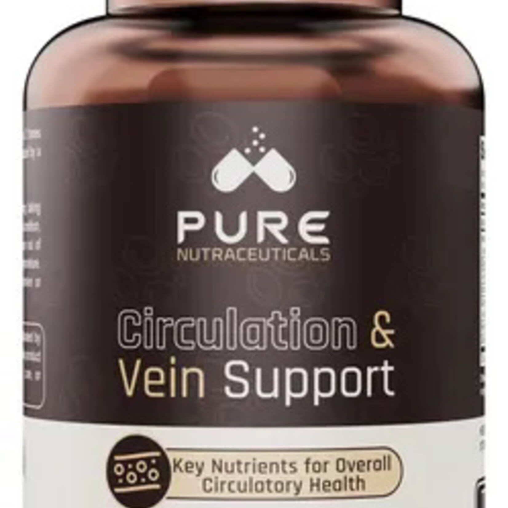 PURE NUTRACEUTICAL CIRCULATION & VEIN SUPPORT PURE NUTRACEUTICAL 60CAPS