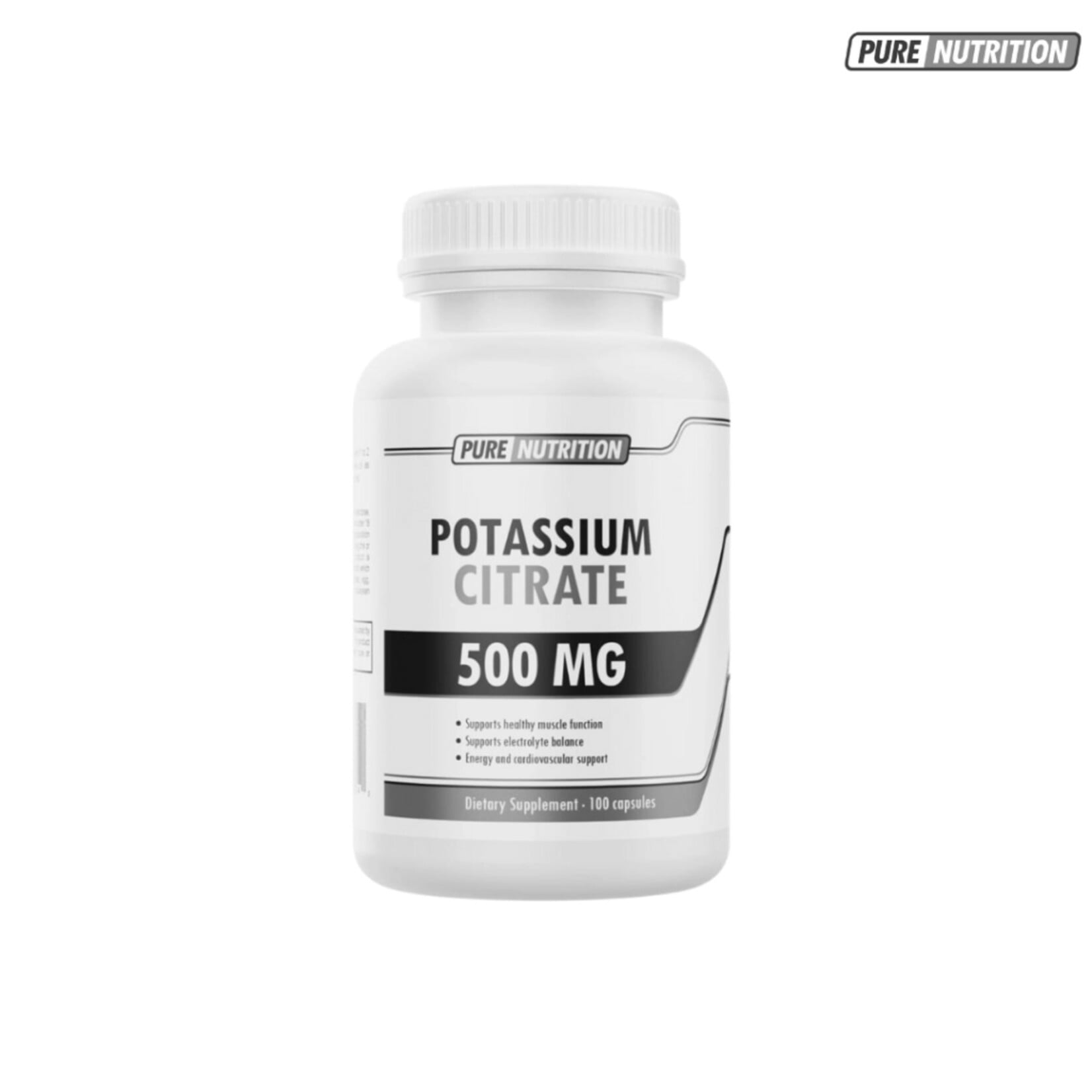 PURE NUTRITION POTASIO CITRATO PURE NUTRITION 500MG 100CAPS