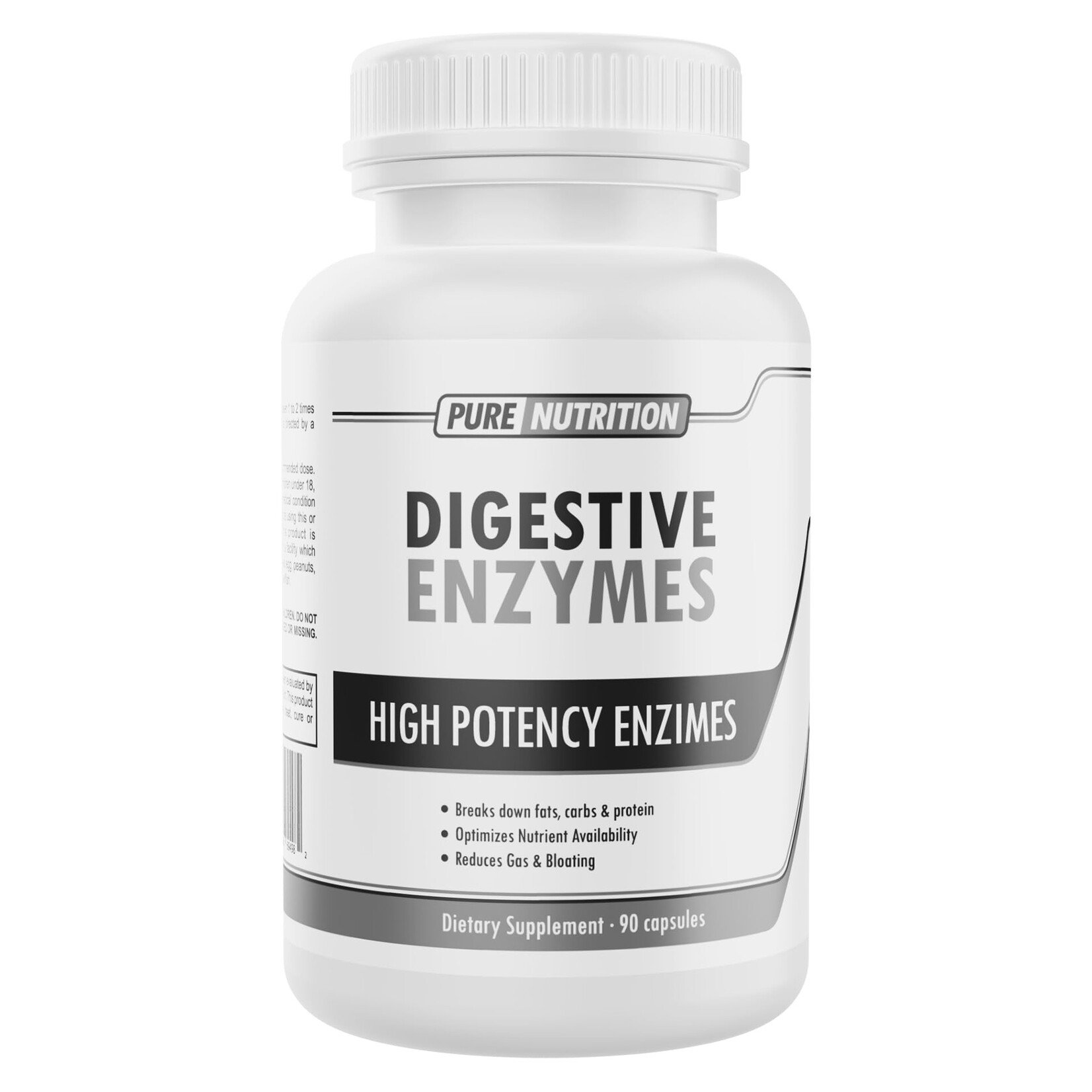 PURE NUTRITION DIGESTIVE ENZYMES PURE NUTRITION 90CAPS