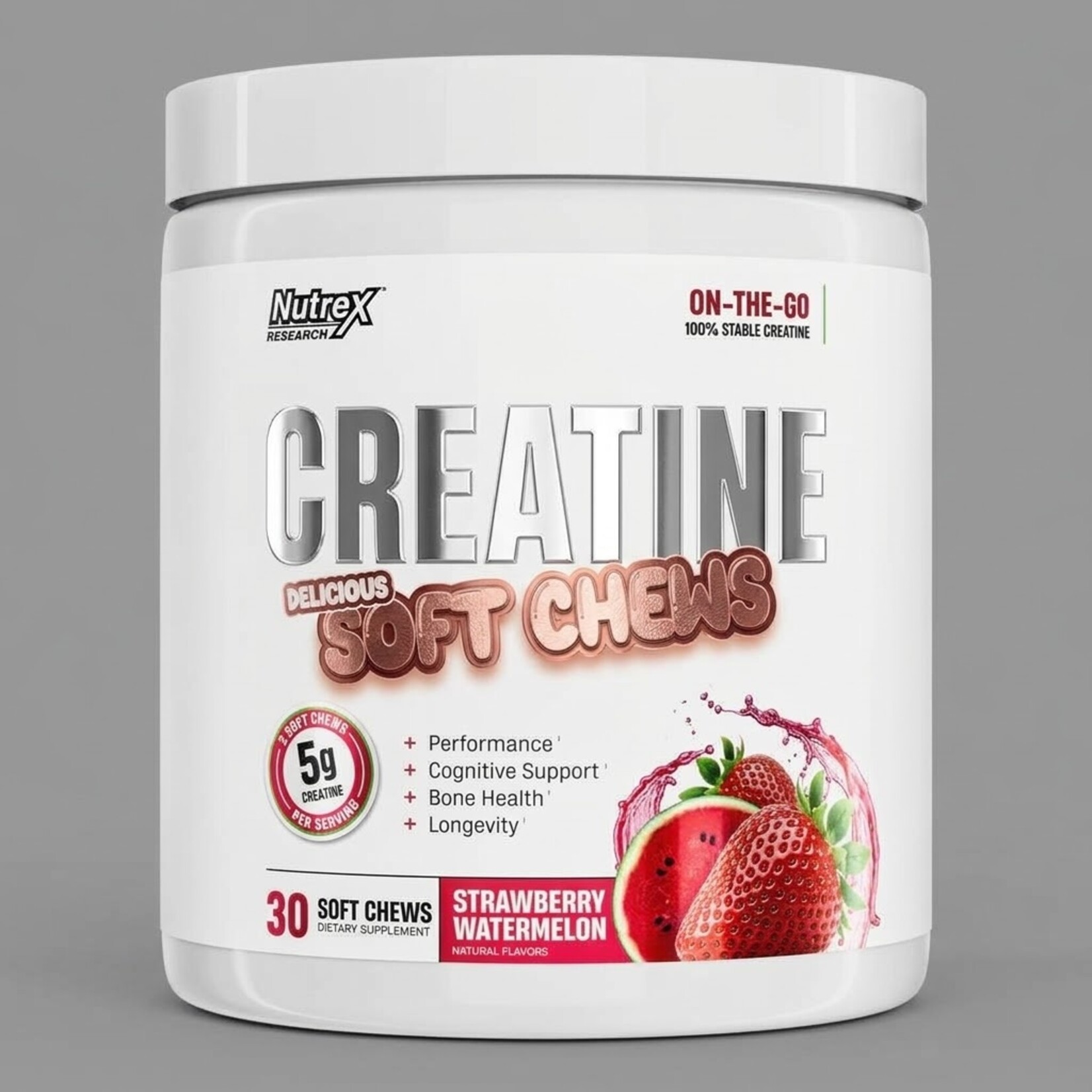 NUTREX CREATINE SOFT CHEWS NUTREX 30CT