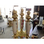 Dagan Industries Polished Brass Fireplace Toolset  IV