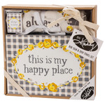 Prim By Kathy Box Sign Towel Set - Kind