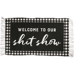 Prim By Kathy Rug - Welcome