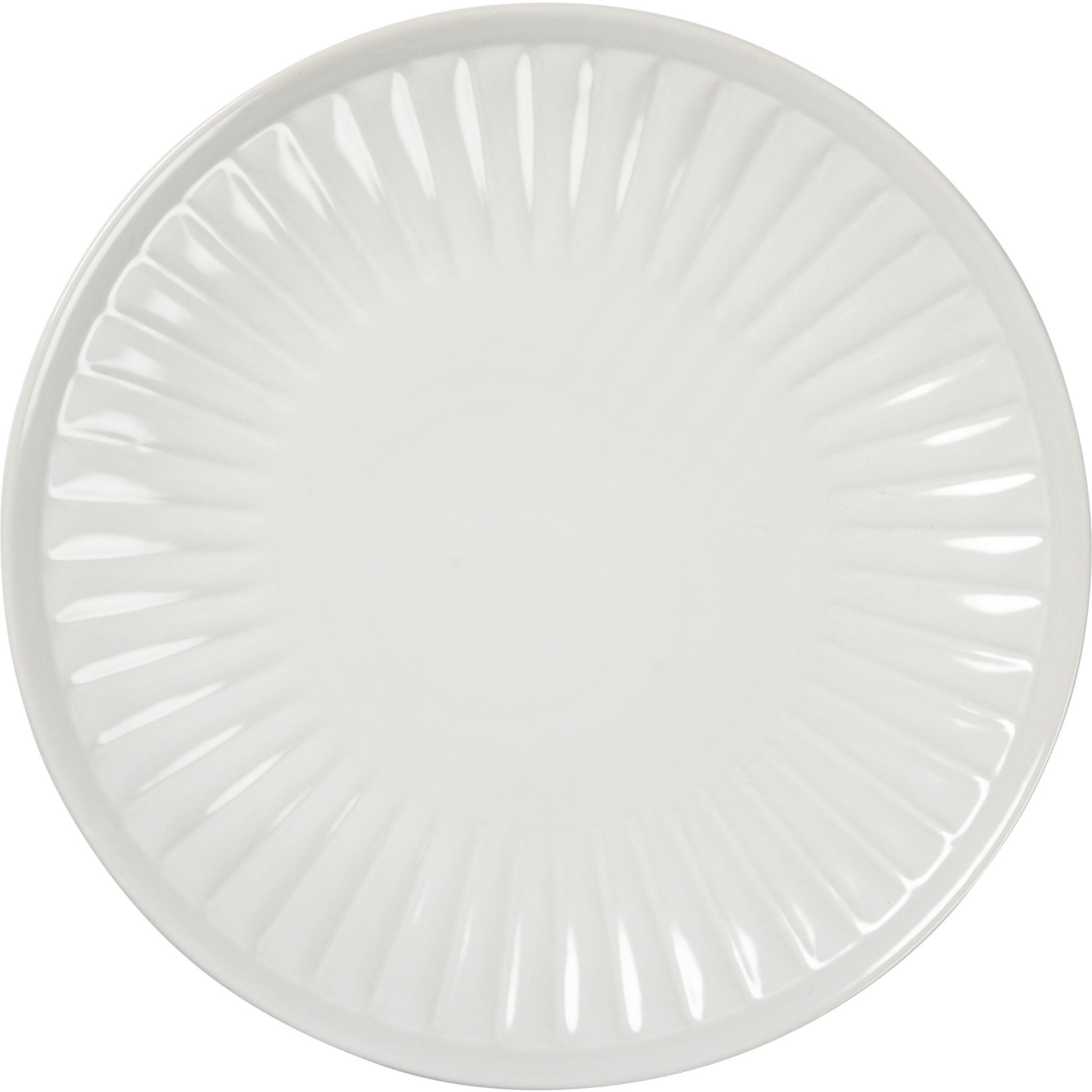 Prim By Kathy Salad Plate - Fluted