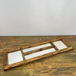 Wood Window with Mirror, Natural