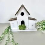 Birdhouse with 3 roofs