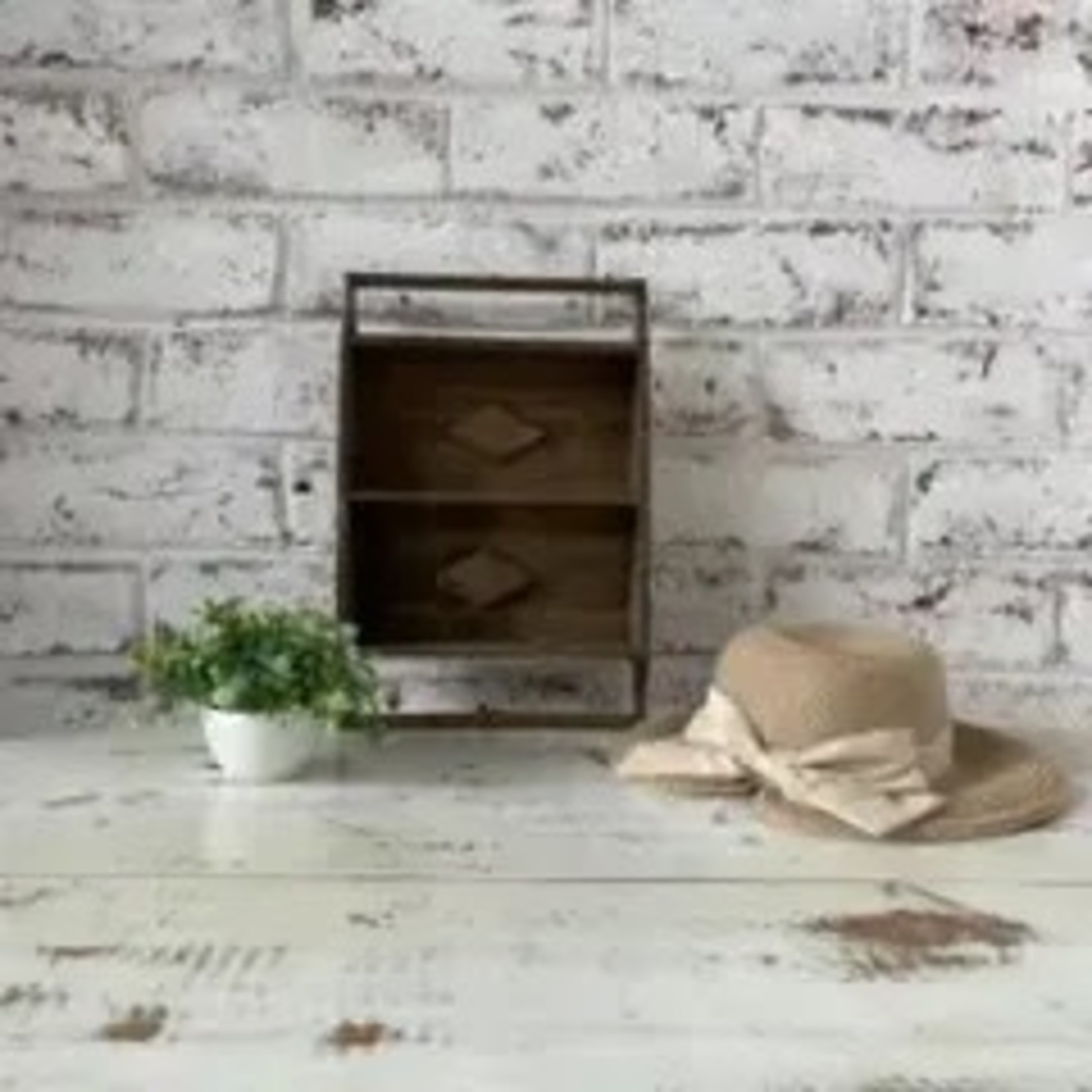 Wood Brick mold 2 spaces