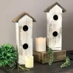 Thin Birdhouse 2 hole