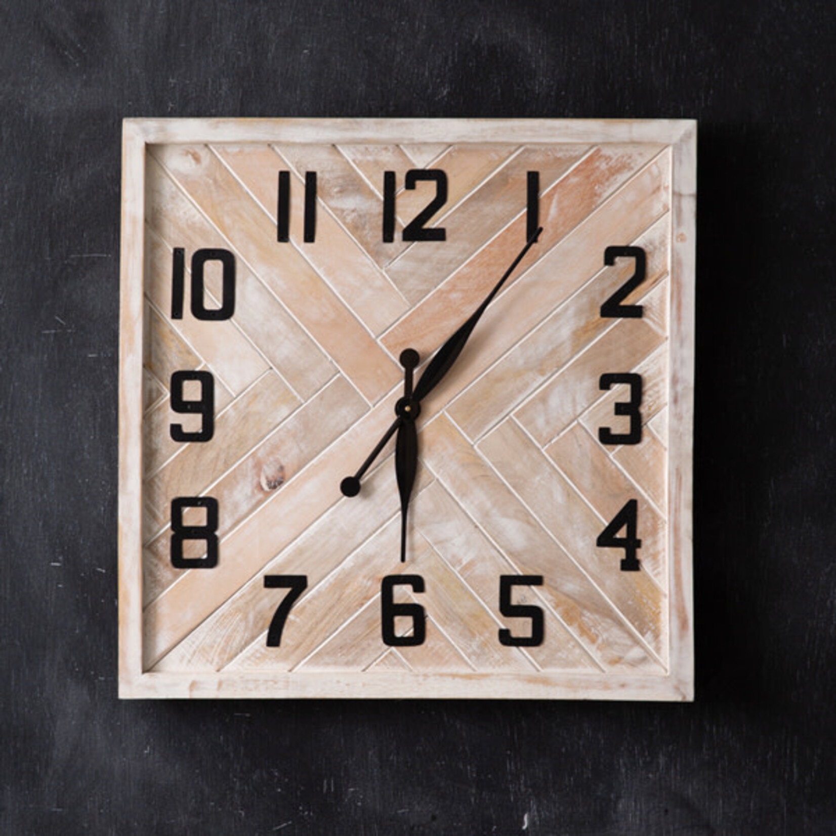 CTW Herringbone Wall Clock