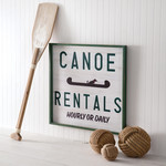 CTW Canoe Rentals Wall Sign