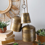 CTW Set of Three Antique Brass Bells