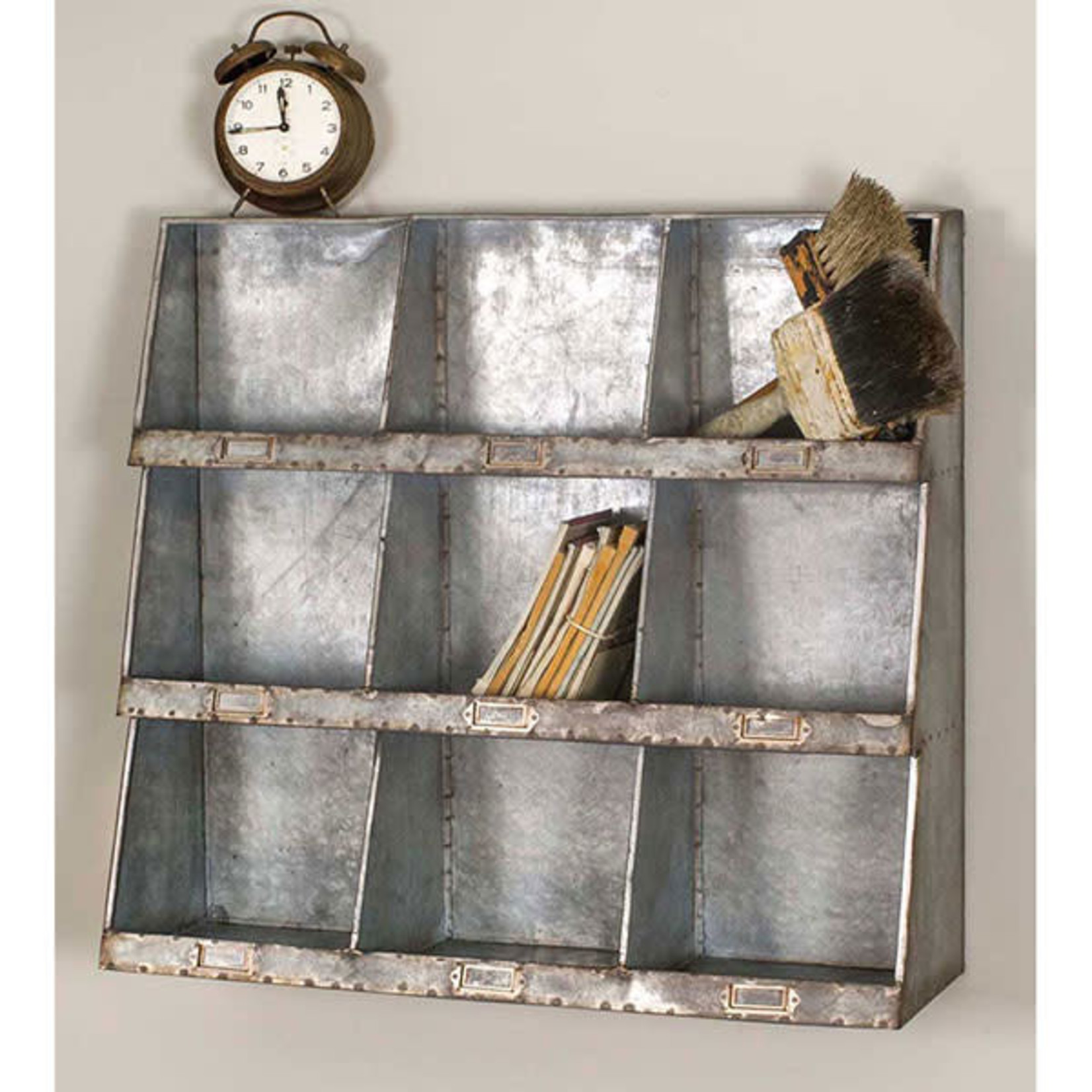 CTW Galvanized Wall Cubbies