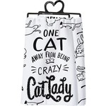 Prim By Kathy Kitchen Towel - Cat Lady
