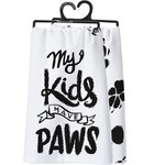 Prim By Kathy Kitchen Towel - Kids Have Paws