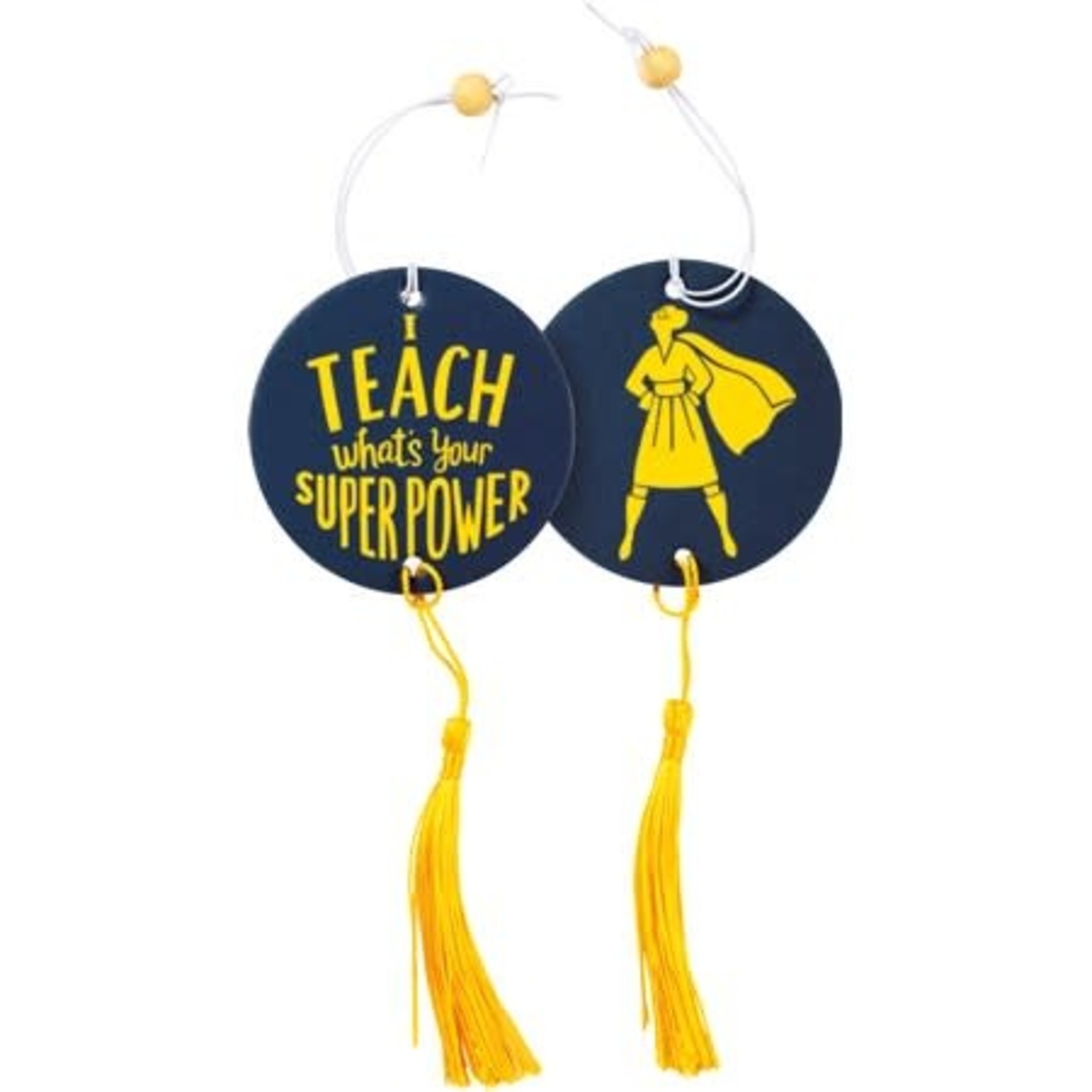 Prim By Kathy Air Freshener- I Teach