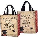 Prim By Kathy Daily Tote - Hug The Dog