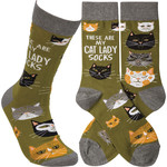 Prim By Kathy Socks - Cat Lady Socks