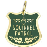 Prim By Kathy Collar Charm - Squirrel Patrol