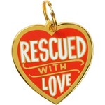 Prim By Kathy Collar Charm - Rescued Love