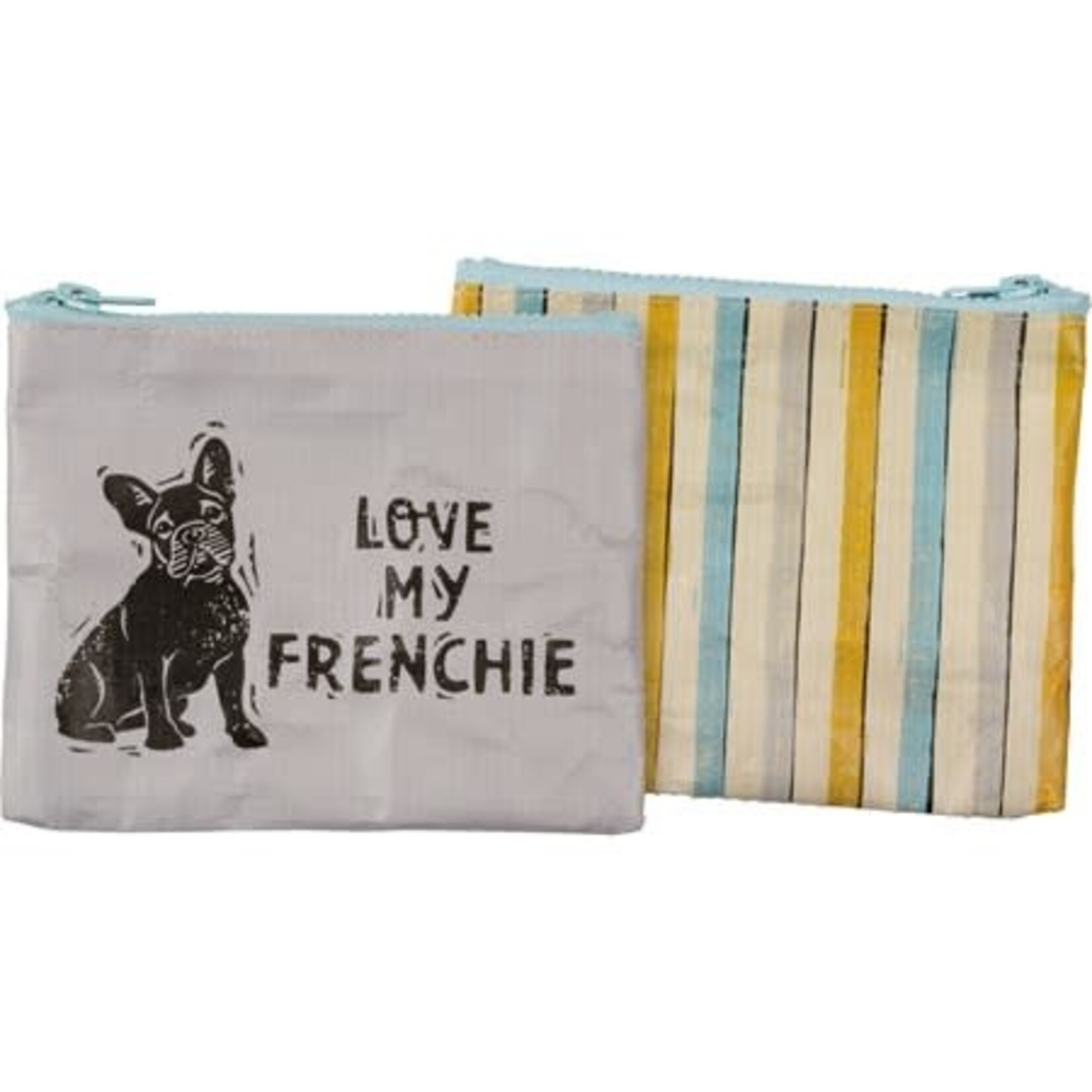 Prim By Kathy Zipper Wallet - Frenchie