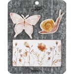Prim By Kathy Memo Holder Set - Wildflowers