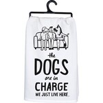 Prim By Kathy Kitchen Towel - Dogs In Charge