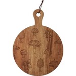 Prim By Kathy Cutting Board - Mushrooms