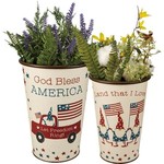 Prim By Kathy Bucket Set - God Bless America