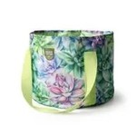 Seed & Sprout Foldable Gardening Bucket Simply Succulent