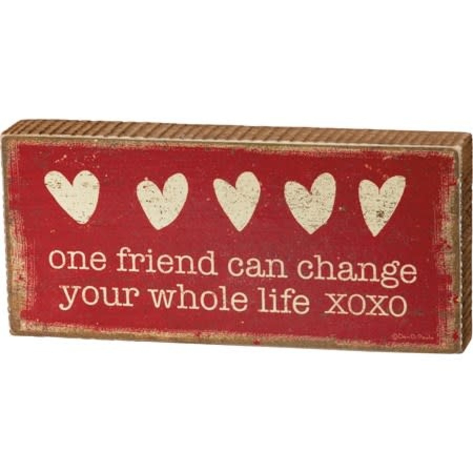 Prim By Kathy Block Sign - Whole Life