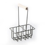 MILKHOUSE CANDLE 2 Cell Bottle Carrier with Wooden Handle