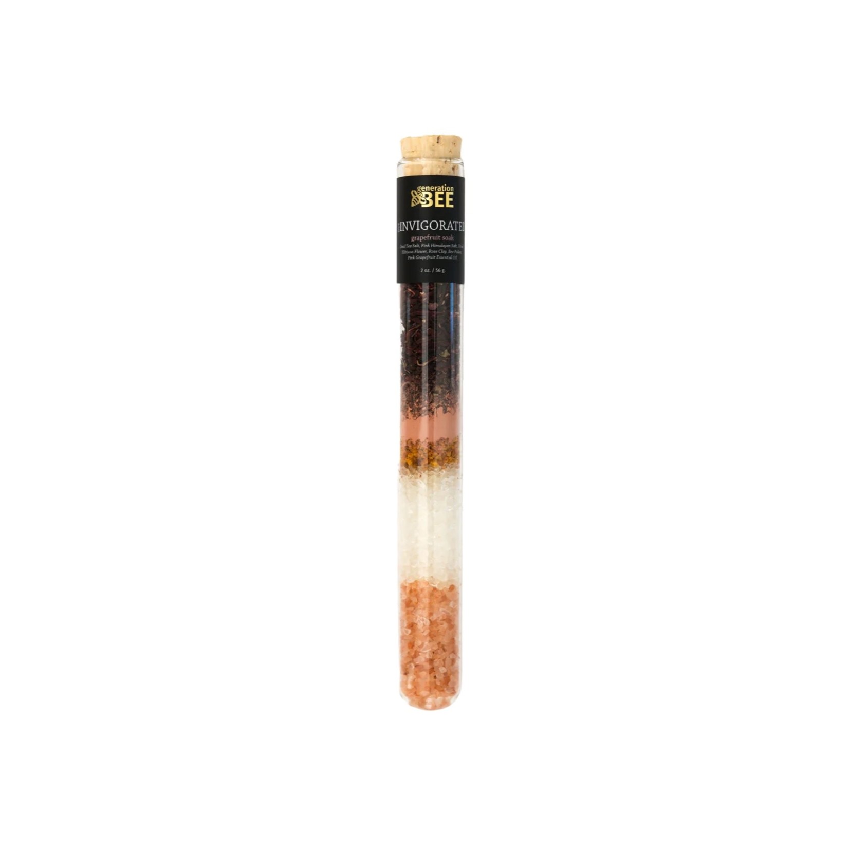 Generation Bee Invigorated Soaking Salt Vials 2 oz.