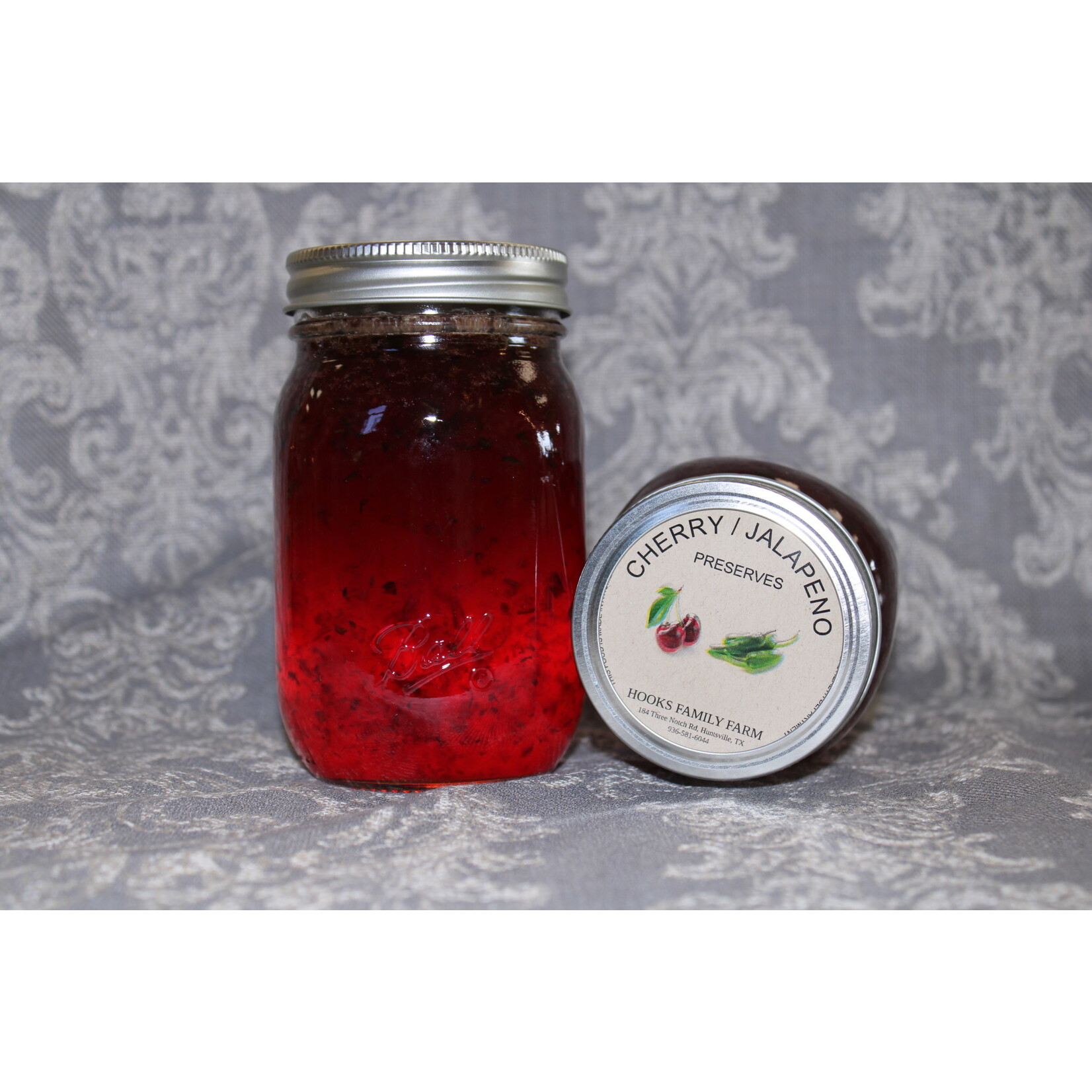 Hooks Family Farm Cherry Jalapeno 16oz