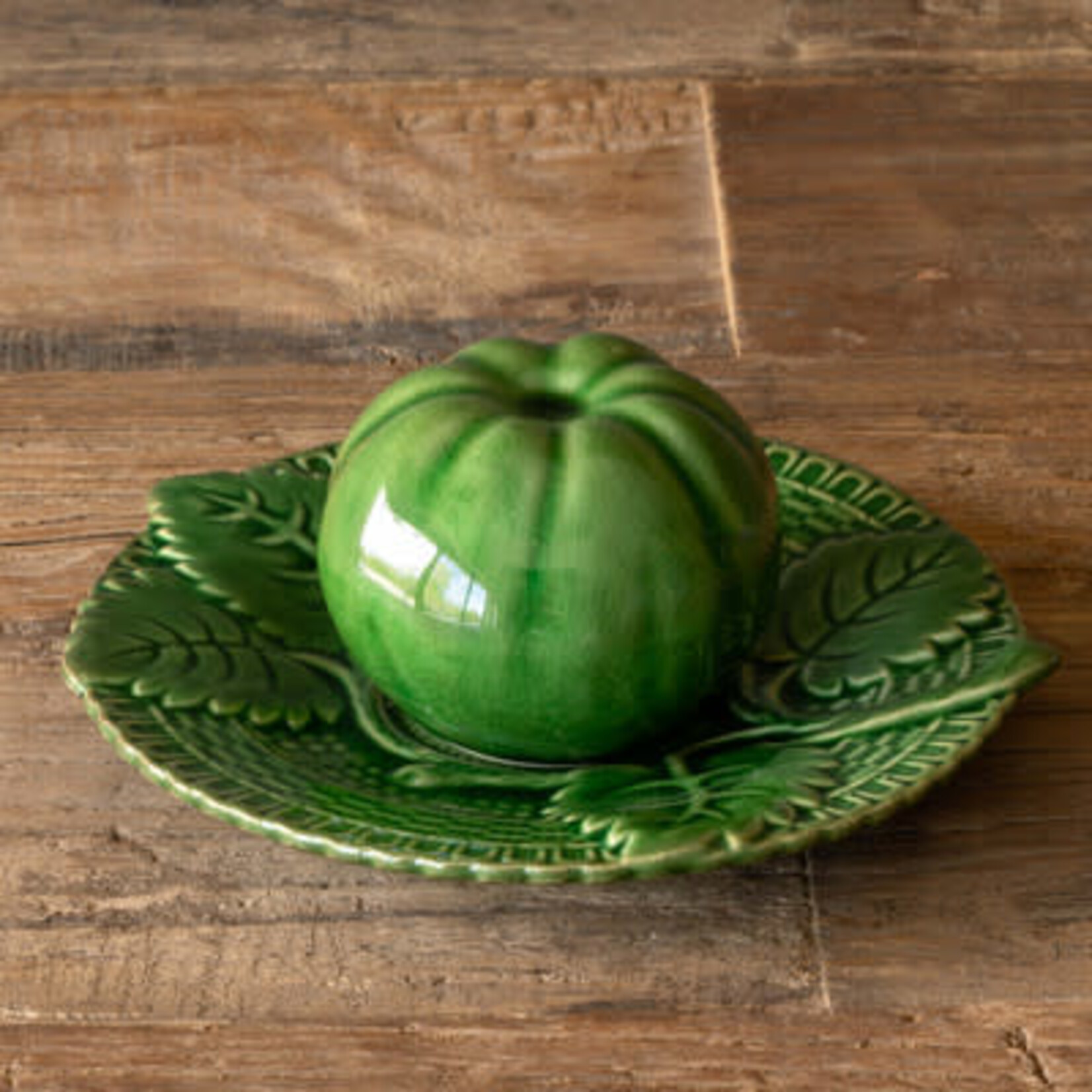 Green Glazed Toothpick Holder