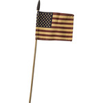 Prim By Kathy Primitive American Small Flag