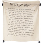 Prim By Kathy To A Cat Mom Throw