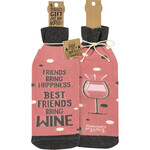 Prim By Kathy Friends Bring Happiness Bottle Sock
