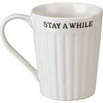 Prim By Kathy Stay A While Mug