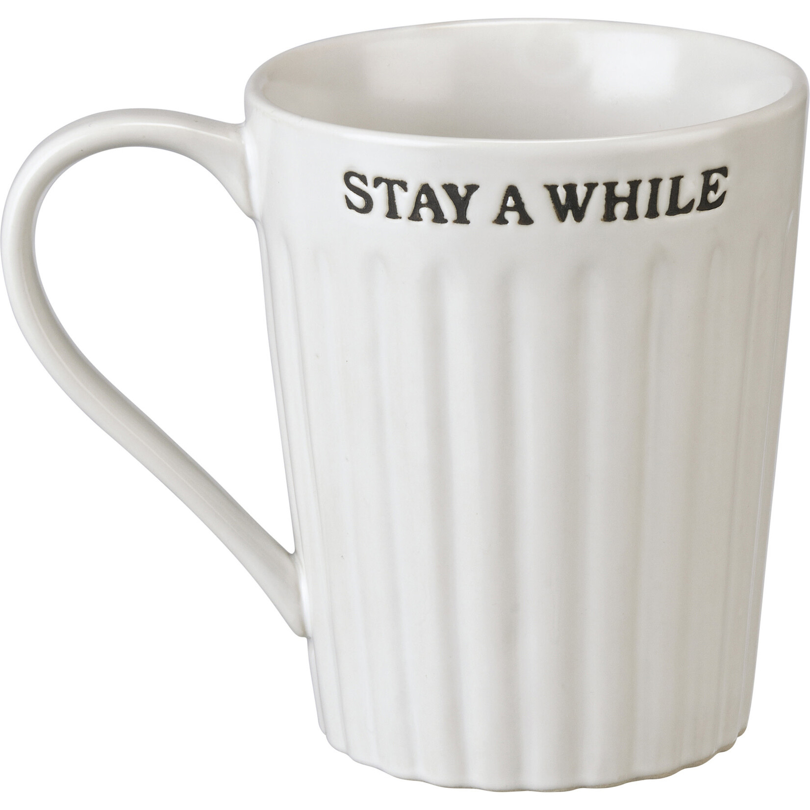 Prim By Kathy Stay A While Mug