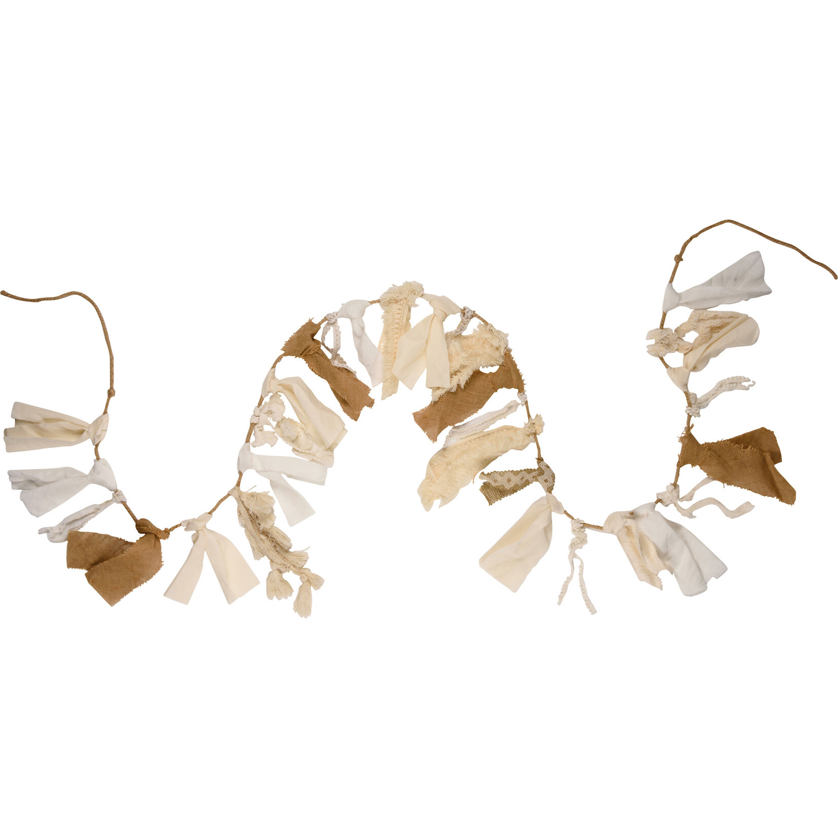 Prim By Kathy Natural Fabrics Garland