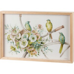 Prim By Kathy Bicycle Meeting Inset Box Sign