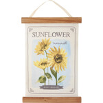 Prim By Kathy Sunflower Seed Packet Wall Decor