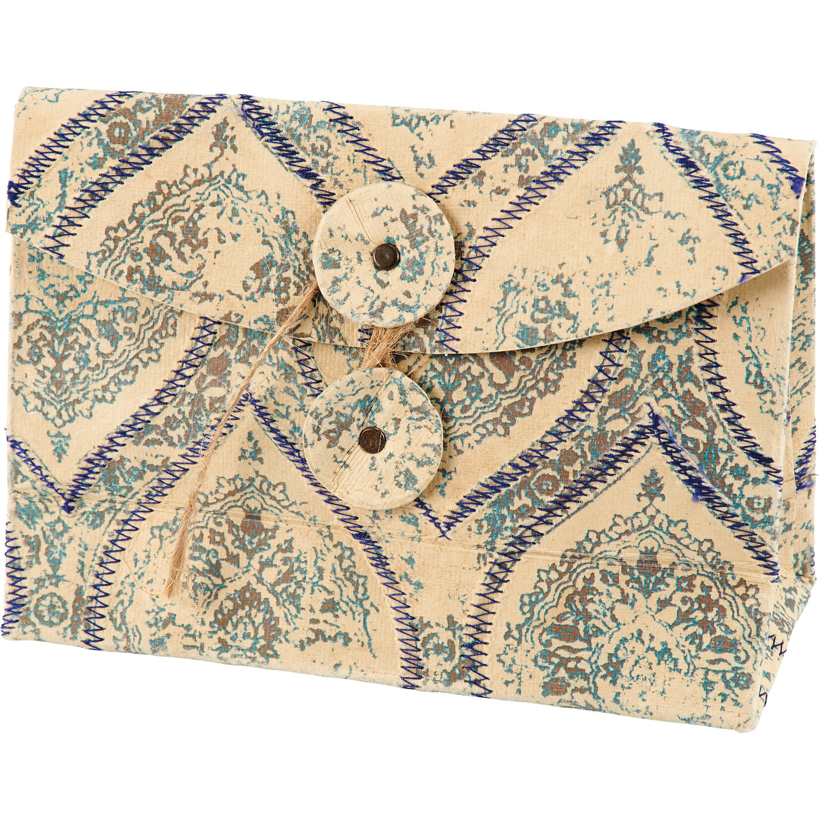 Prim By Kathy Indigo Small Expanding Folder