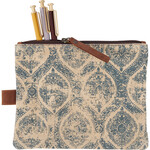 Prim By Kathy Indigo Zipper Pouch